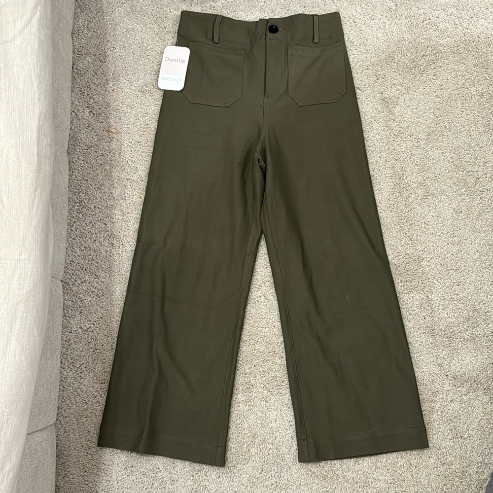 Olive green dress pant/ never worn/ tag still attached